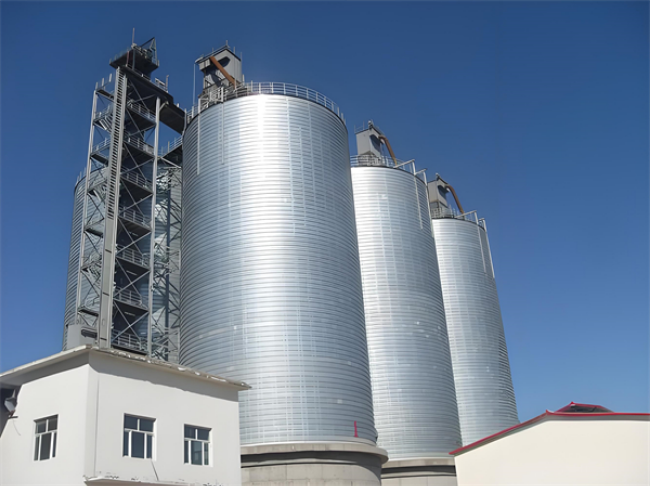 鍍鋅鋼板倉施工現(xiàn)場